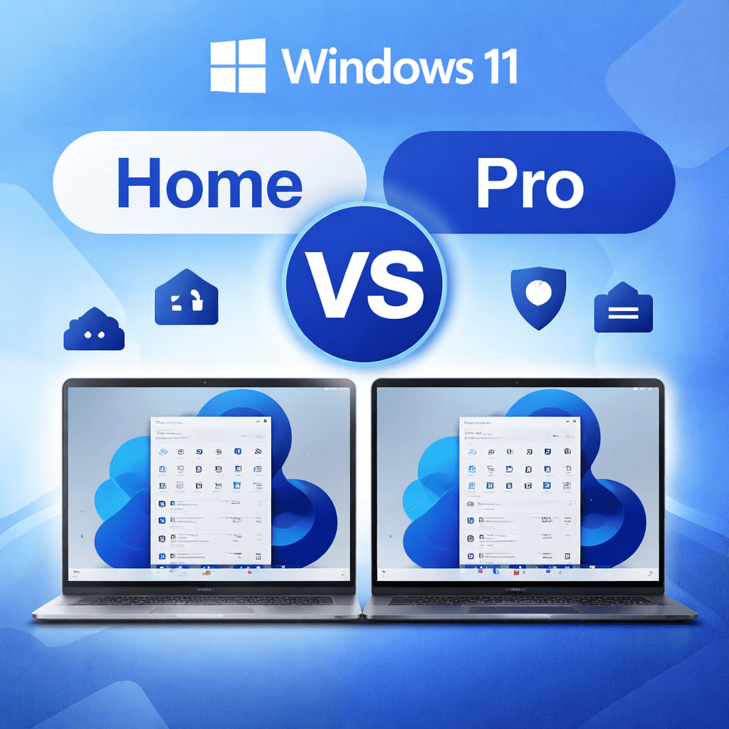 Différence entre Windows 11 Home et Pro